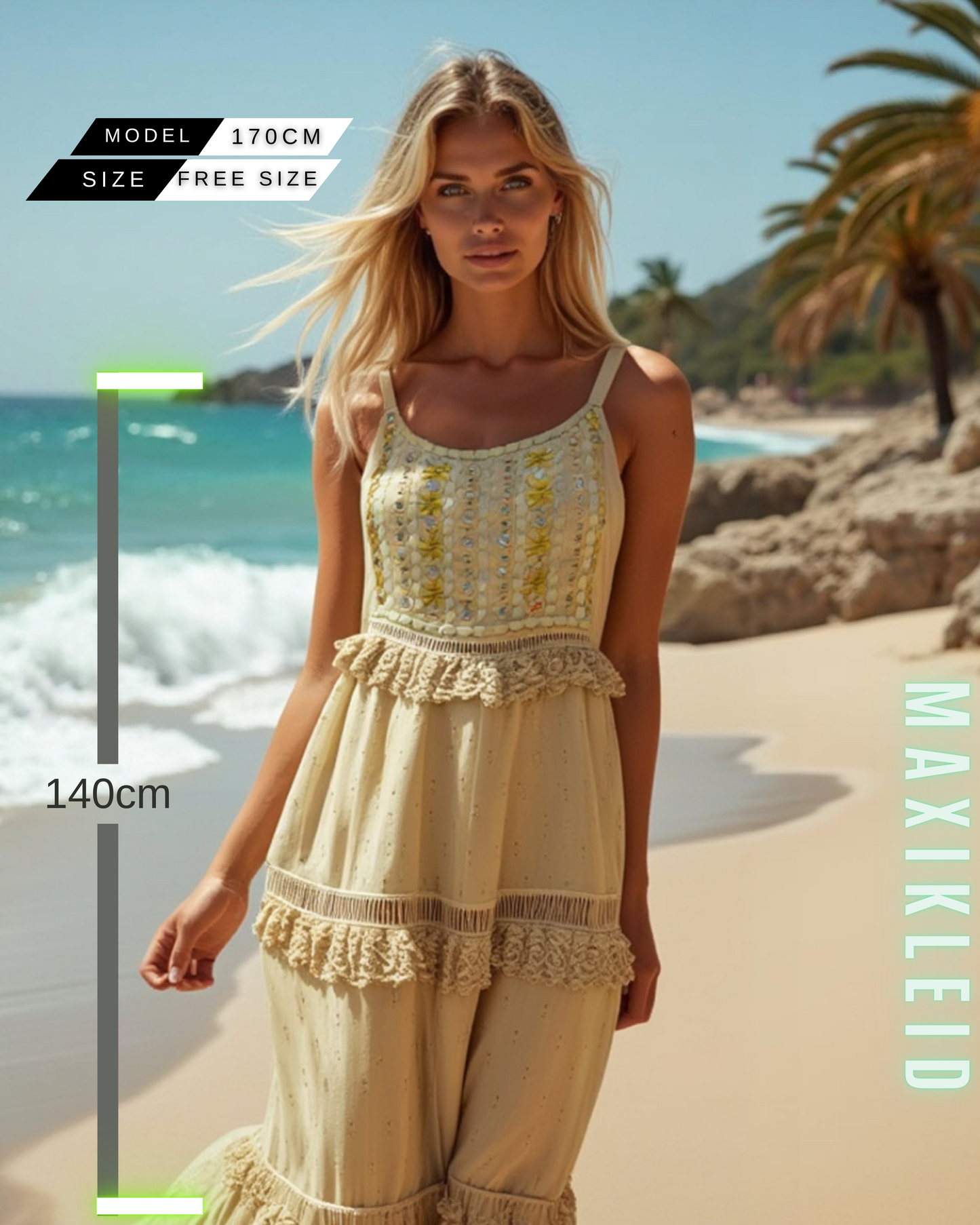 Boho-Kleid - Luftig & elegant