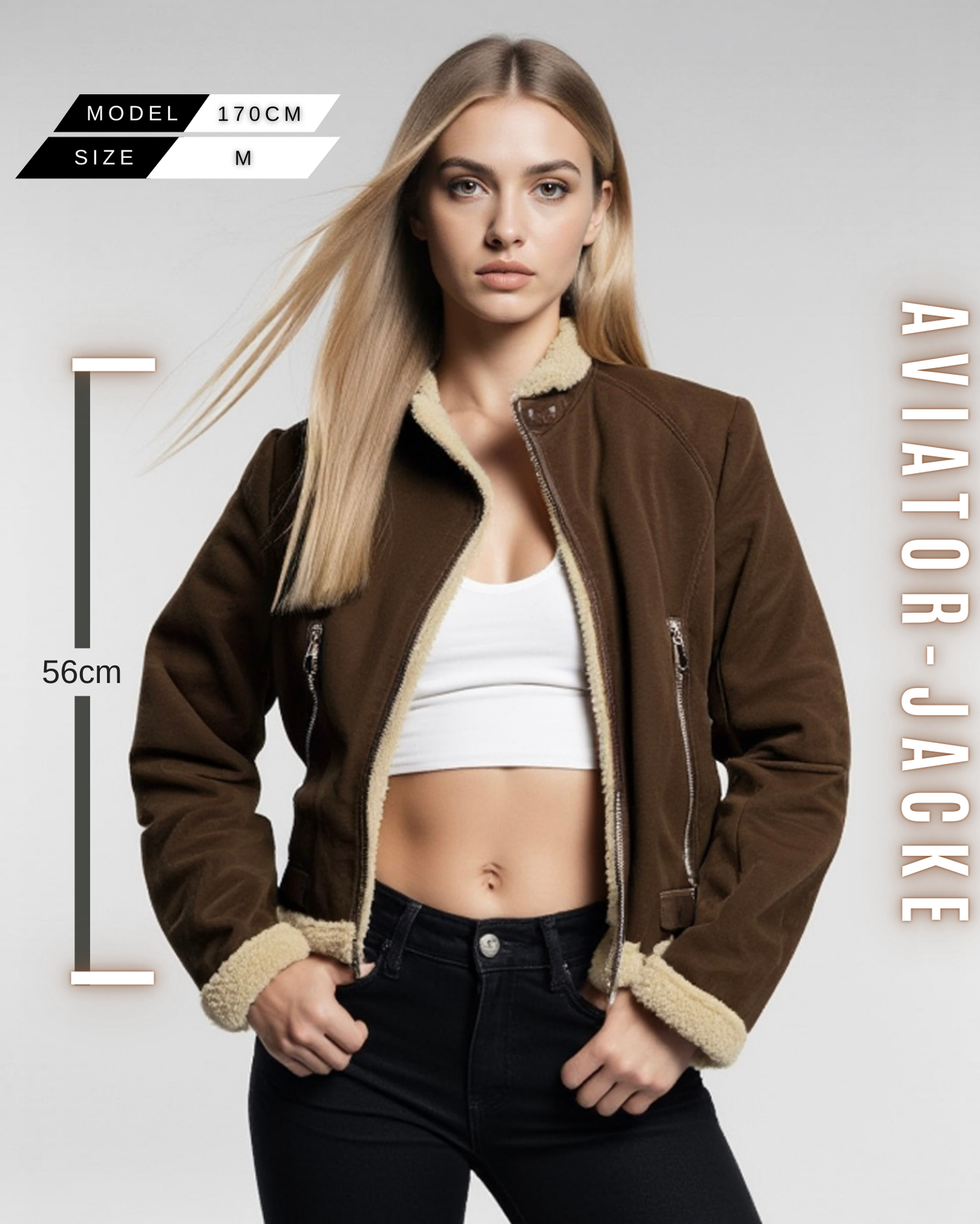 Aviator-Jacke