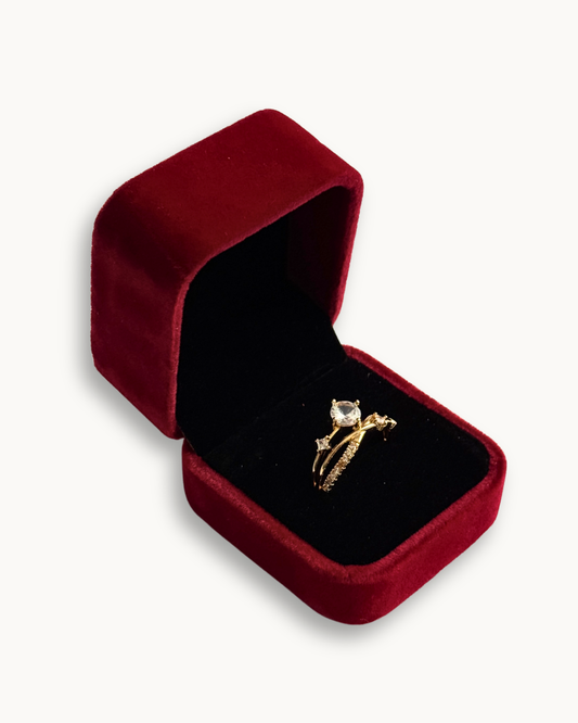 "Midnight Galaxy" Ring – Verstellbar