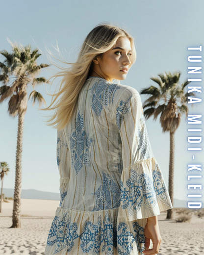Tunika-Midikleid "Oasen-Flair"