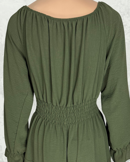 Damen Langeskleid| Weiß | Polyester | Ideal für Partys und Sommer