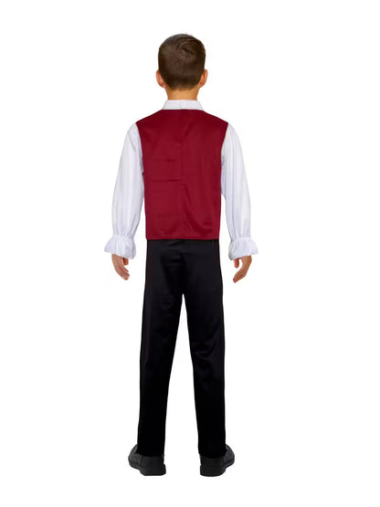 Vampirprinz Kostüm für Jungen – Dreiteiliges Set für | Halloween & Karneval