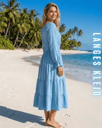Langes Urlaubskleid