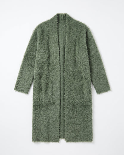Langer Damen-Cardigan mit Taschen