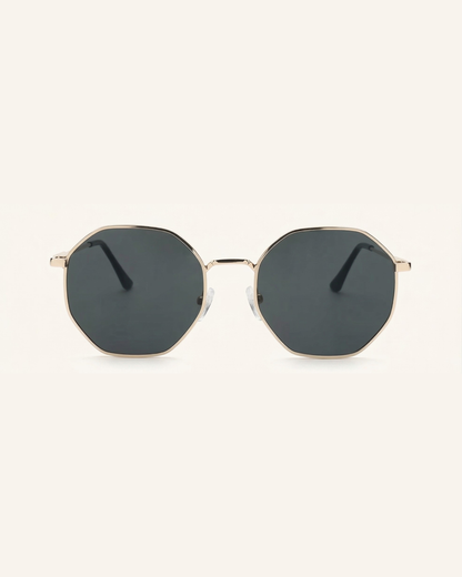 Retro Oktagon-Sonnenbrille